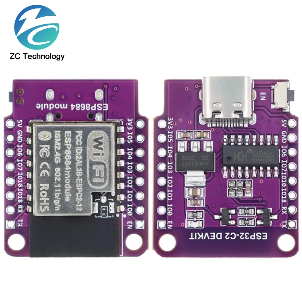 Wemos D1 Mini ESP8266 ESP32 ESP32-C2 ESPC2-12 DevKit Serial WIFI+Bluetooth CH340G ESP8684 Development Board Module For Arduino