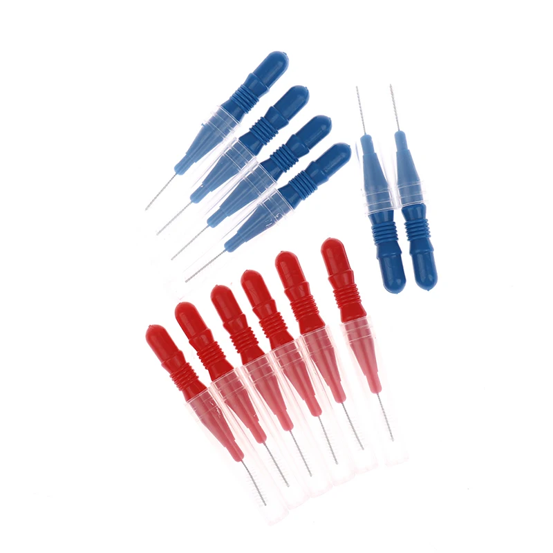 

20Pcs Clean Tooth Floss Head Hygiene Dental Plastic Interdental Brush Toothpick