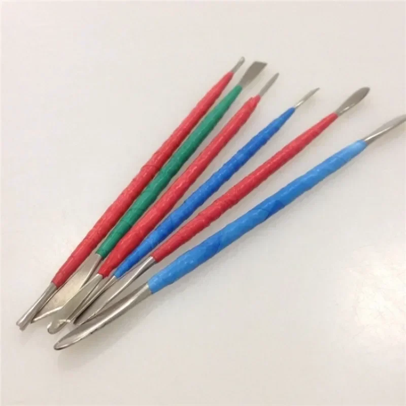 6pcs/set Cay Tools Pottery Sculpture Handmade Art DIY  Clay Tool Stainless Steel Double Heads Handicraft Tools Polymer Clay