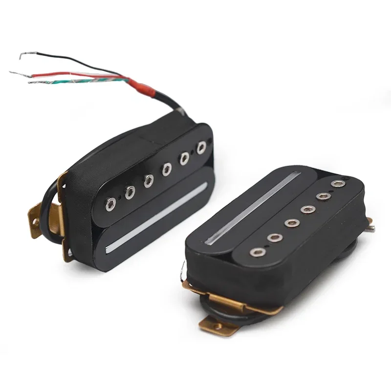 Bobina de Cable de 4 conductores para guitarra eléctrica, hoja Humbucker, tornillo hexagonal de ajuste, pastilla de guitarra de doble bobina