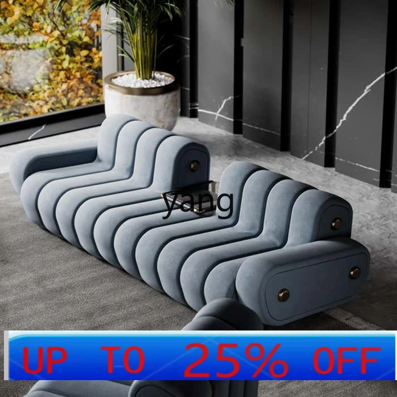 

lmm minimalist modern fabric comfortable sofa combination living room B & B