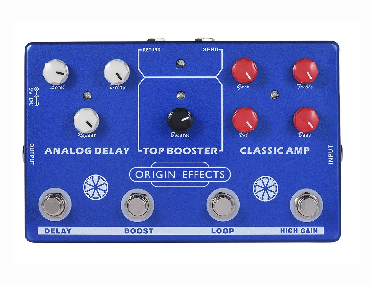 

Export Explosion Multi-functional Synthesis Effector 4 Effects in 1 Guitar Effect Pedal