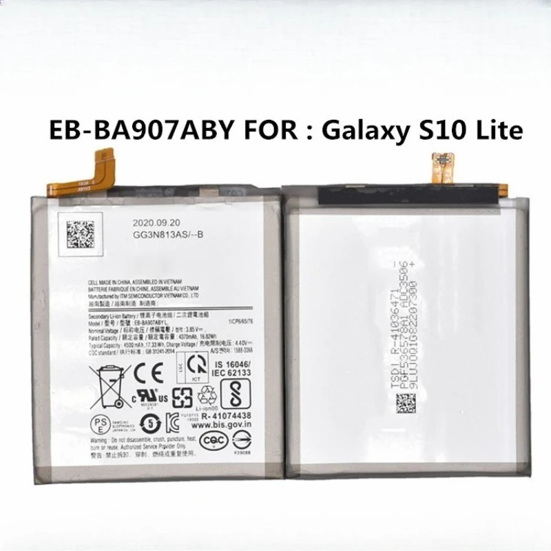 بطارية سامسونج S22/PLUS/+/Ultra/S23/PLUS/+/Ultra/S24/Ultra/PLUS/NOTE5/8/9/10/20/X/N970/A02S/ A02/A03/N21/N30/M11/A9S/A9