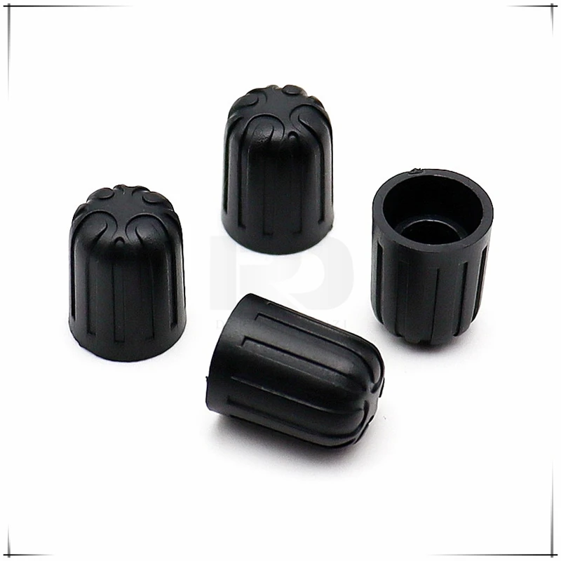 10PCS 12×15mm Plastic Potentiometer Knob Cap Flower Type Inner 6mm Knob for Amplifier Volume Encoder