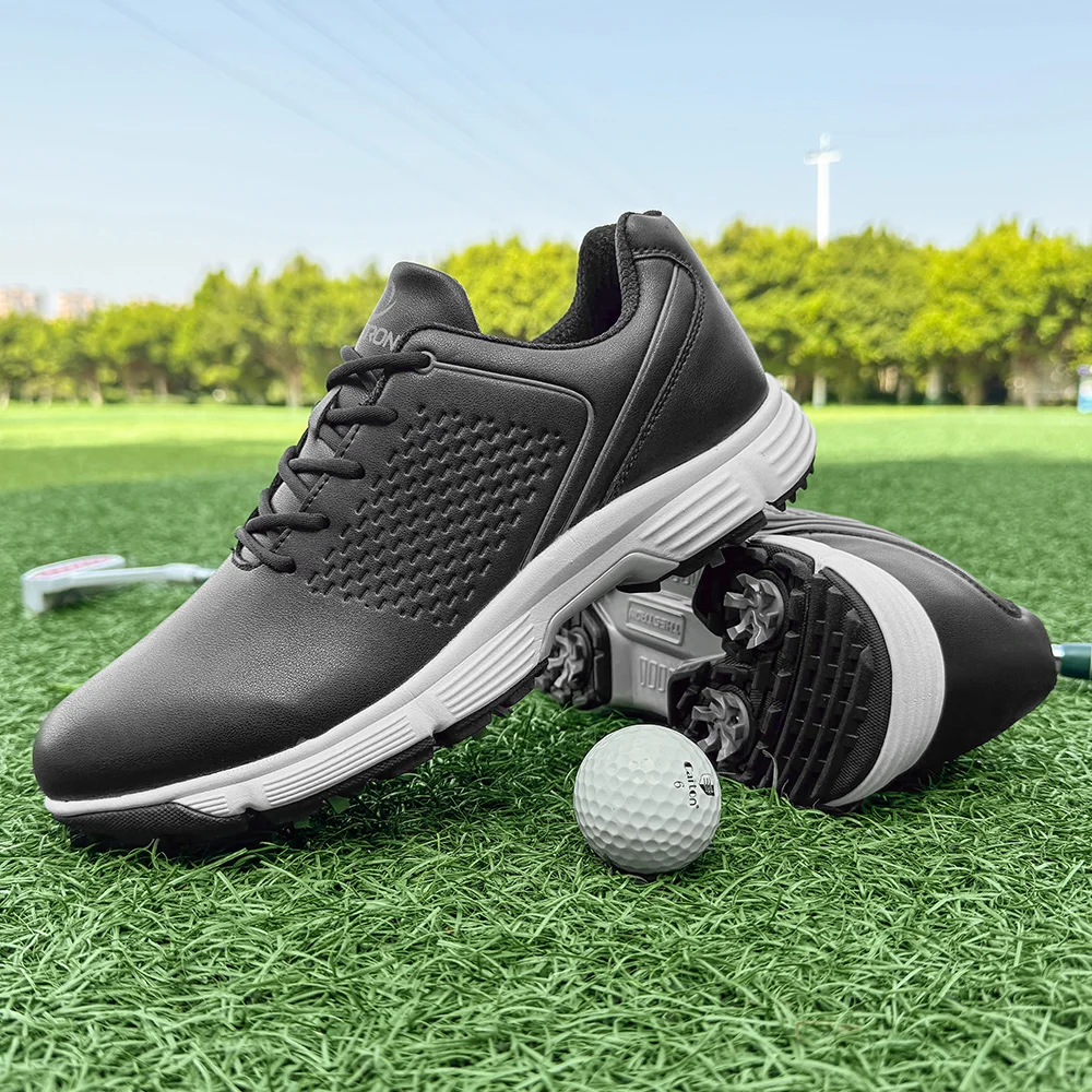 

Brand Large 48 49 Professional Golf Shoes for Men Waterproof and Anti Slip Golf Walking Shoes Comfortable Golf Sneakers for Men