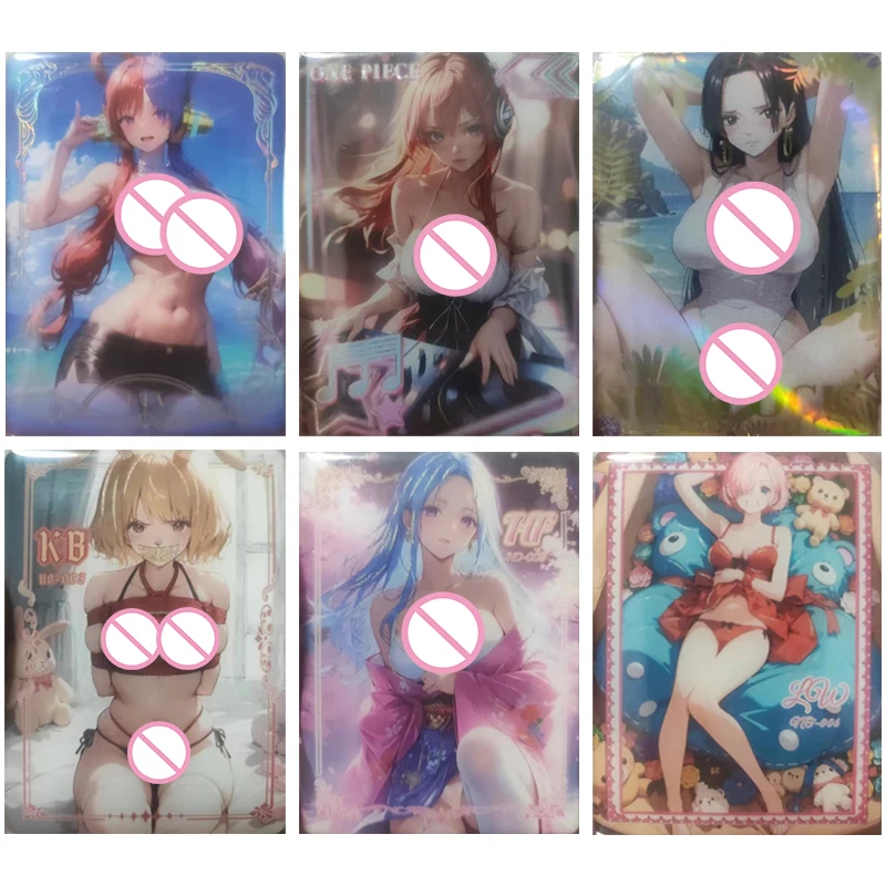 

Аниме One Piece Yamato Hancock Perona Nami Robin Carrot Reiju Vivi Коллекционные карты Рождественские подарки на день рождения Детские игрушки