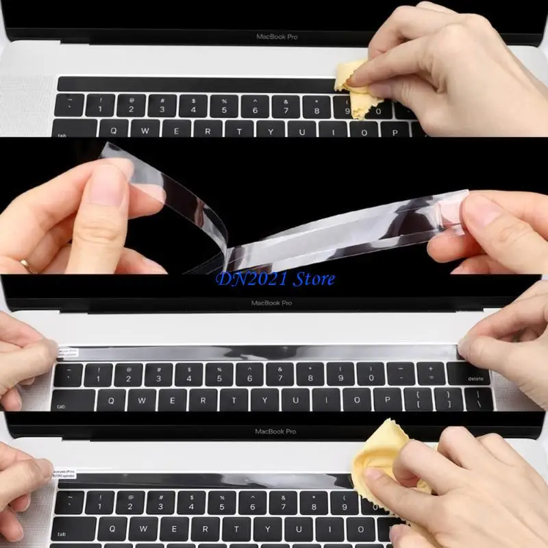 F3ke dla 16 Trackpad Protector Touchpad Cover Skin do A2141 Touch Bar