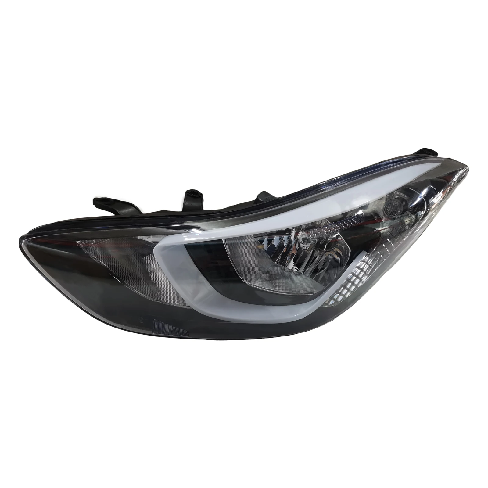 Voor 2014 2016 Hyundai Elantra Koplamp Assemblage W/Out Led Limited Sport Links/Rechts