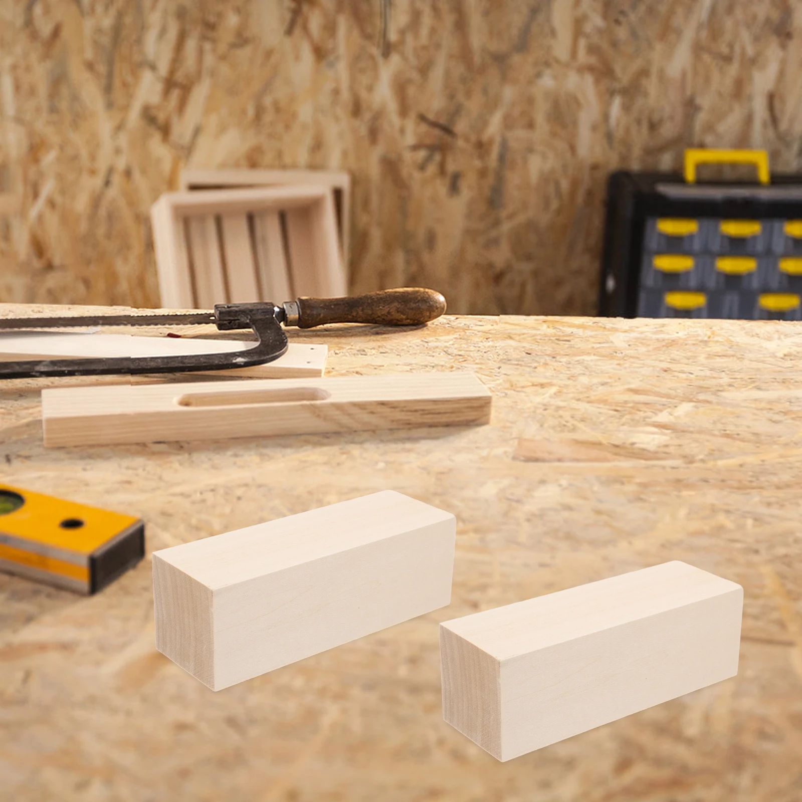 

2pcs Solid Basswood Blocks Unfinished Wood for DIY Carving Whittling Crafts Exquisite Design diy carving wood blocks