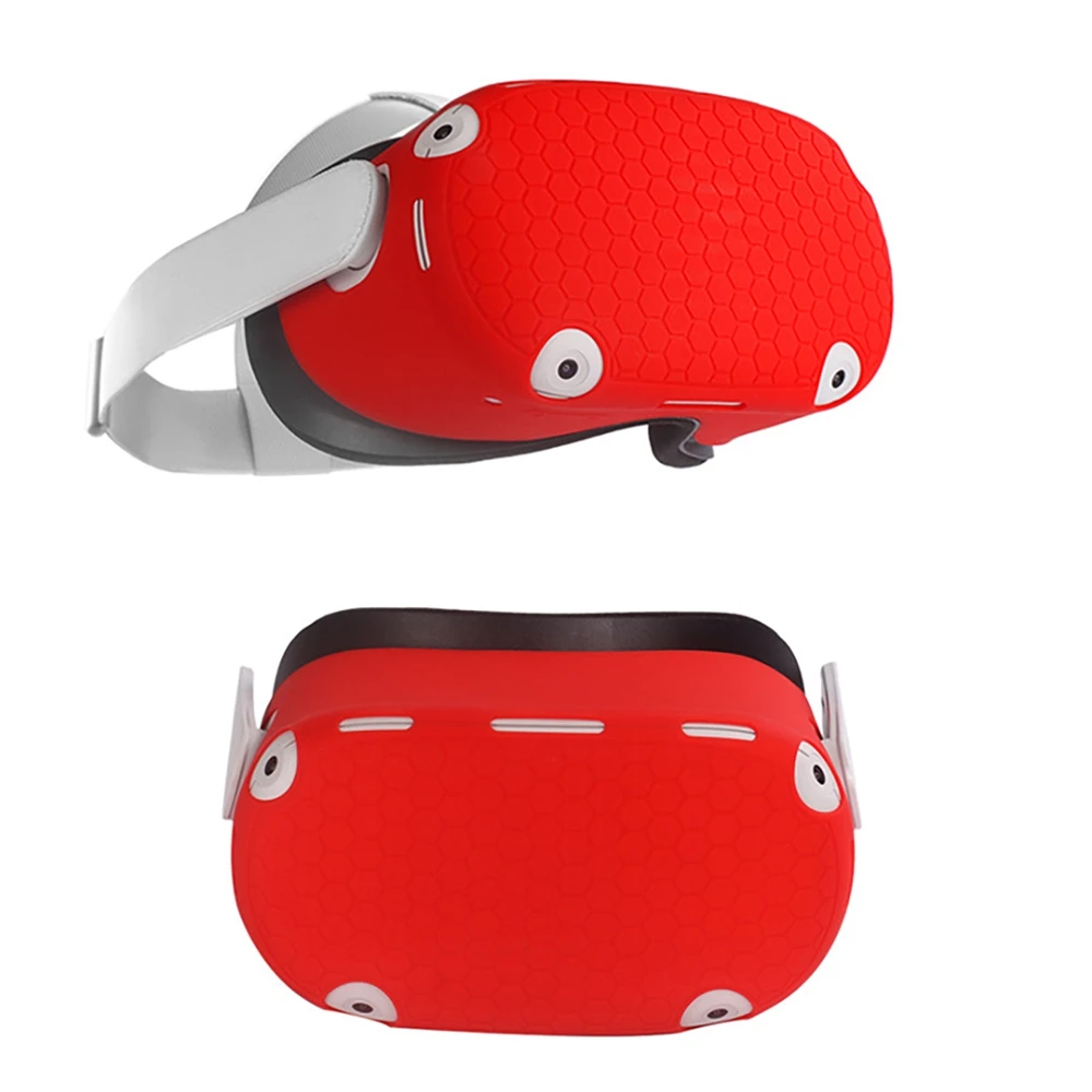 Casing pelindung baru untuk ocular Quest 2 VR, penutup pelindung penuh silikon pegangan genggam pengendali sentuh