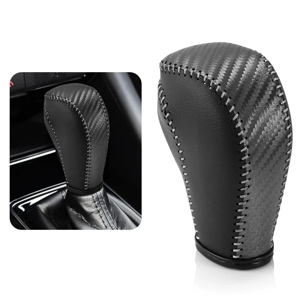 سيارة والعتاد الجلود الداخلية والعتاد التحول المقبض غطاء رأس لمازدا 2 3 6 BM GJ Demio CX3 CX5 CX8 CX9 Axela 2014-2022 اكسسوارات