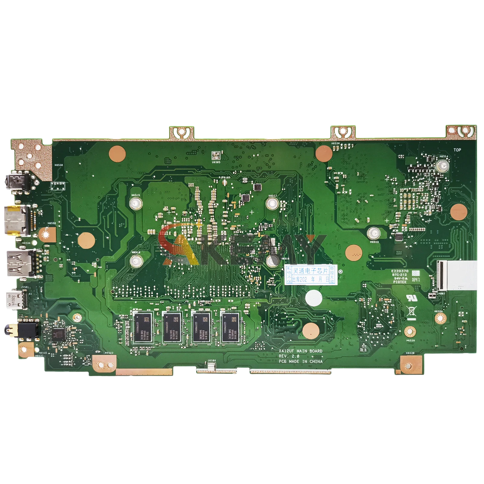 Placa base para ordenador portátil X412UF para ASUS VivoBook Y4200U V4000U X412UF X412UB X412U R424F con I3 I5 I7 CPU pruebas OK envío rápido