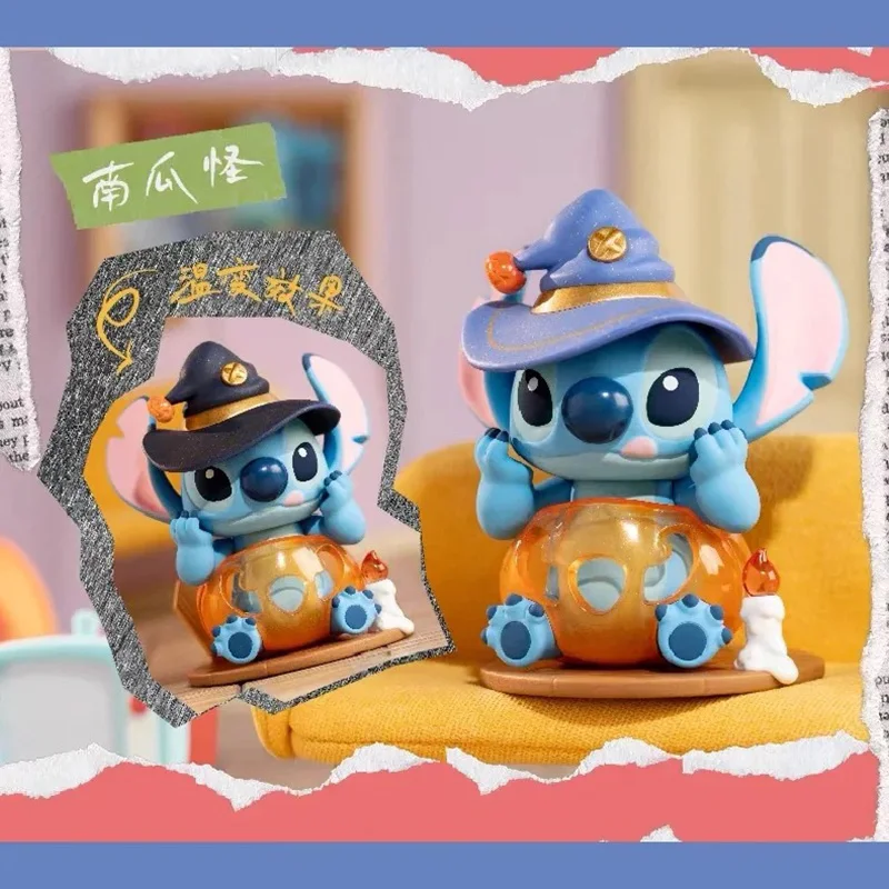 Новый Disney Stitch забавный дневник серии фигурки милые модные игрушки настольные декоративные украшения фигурки детские подарки на день рождения