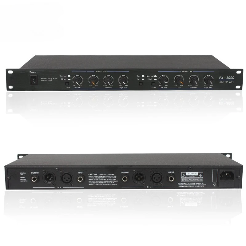 Professional Vocal Beautifier Pre-Effects Audio Stage Microphone Gain Processor