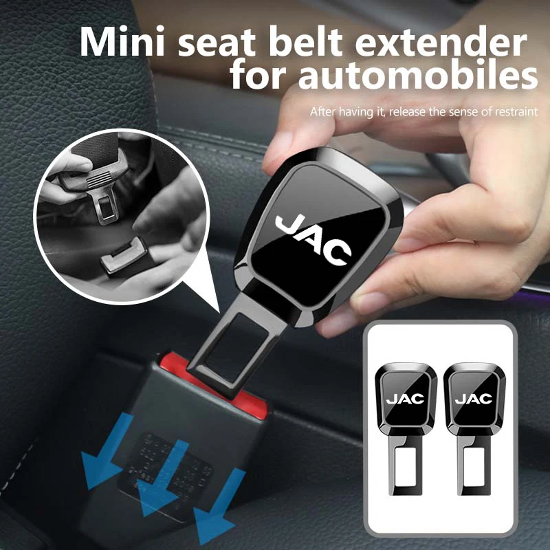 Автомобильный удлинитель ремня безопасности, замок ремня безопасности, пряжка, аксессуары для JAC RF8 M3 M4 X8 Plus A5 E10X QX T6 T8 Pro T9 J3 J2 S5
