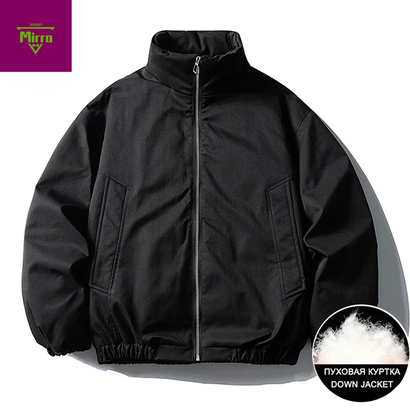 

90% White Duck Down Jackets Warm Parkas Bubble Coats Harajuku Oversized Thicken Padded Puffer Jackets Outwear