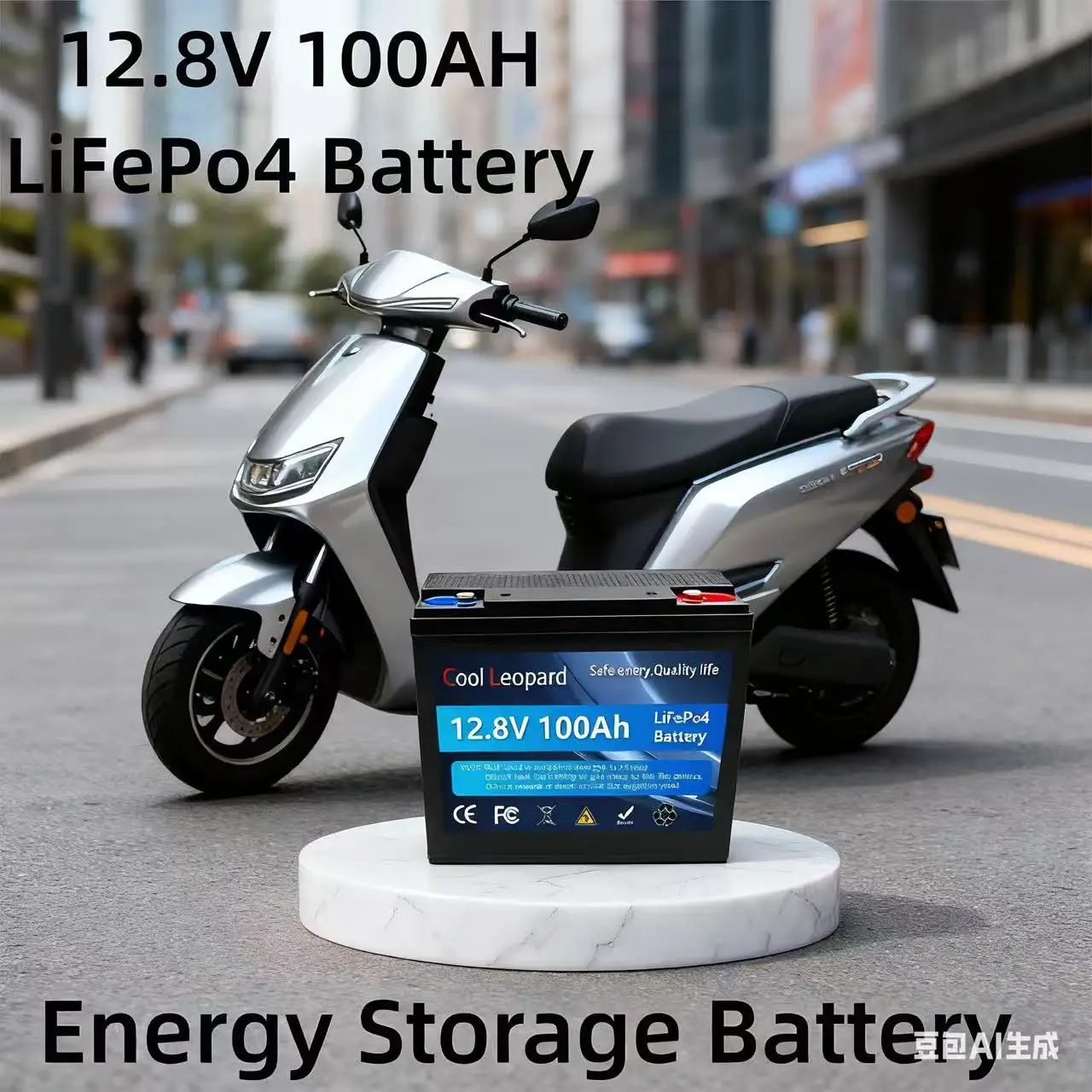 

12V 100MAh Lithium Battery LiFePO4 DeepCycle Rechargeable Battery With BMS For Solar Wind Power Marine Fish Finder Ride-on Toy