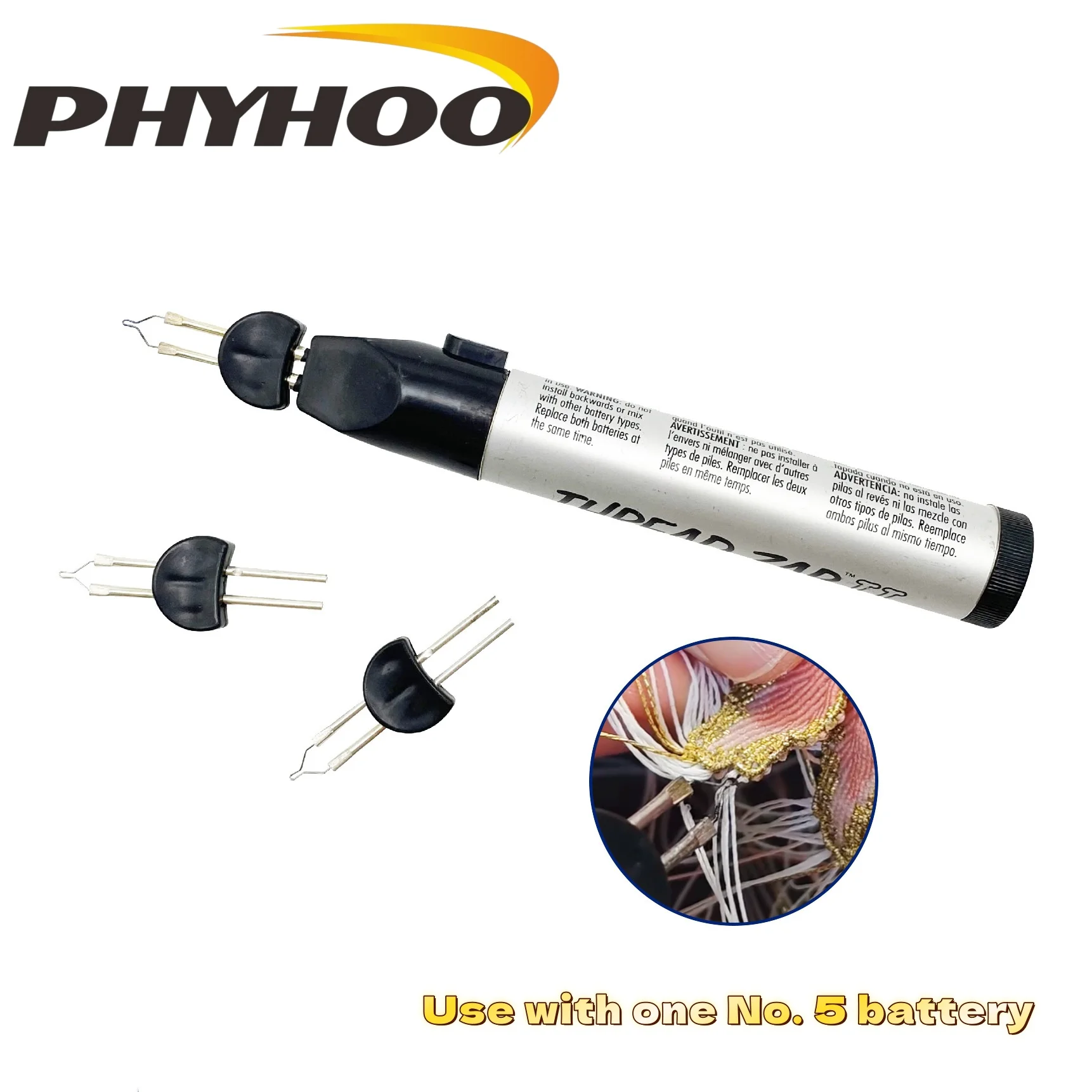 PHYHOO Professional Wax Carving Pen Thread Zapper High-Temp Melting Tool for Jewelry Making Model Repair and Precision Detailing