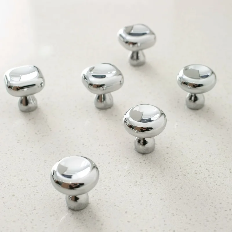 Minimally Antique Silver Cabinet Door Handle Wardrobe Shoe Cabinet Drawer Cute Small Handle
