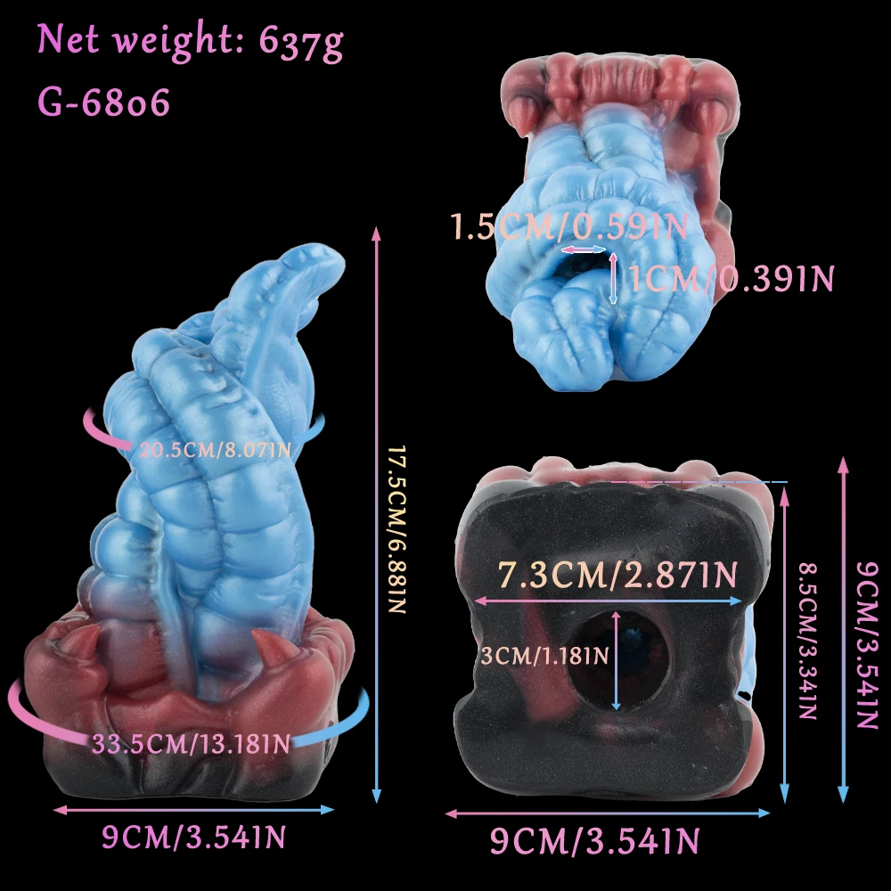 GBAR Monster ذكر الاستمناء كم الحيوان Onahole المهبل سيليكون جيب كس الضارب الجنس لعب للكبار الرجال القضيب التدريب #2