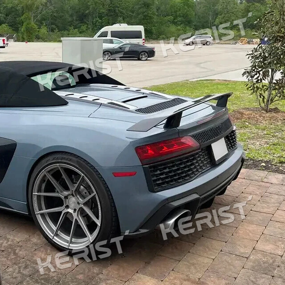 

Задний спойлер багажника из углеродного волокна для Audi R8 Spyder GT V8 V10 2016-UP Performance, автозапчасти для кузова