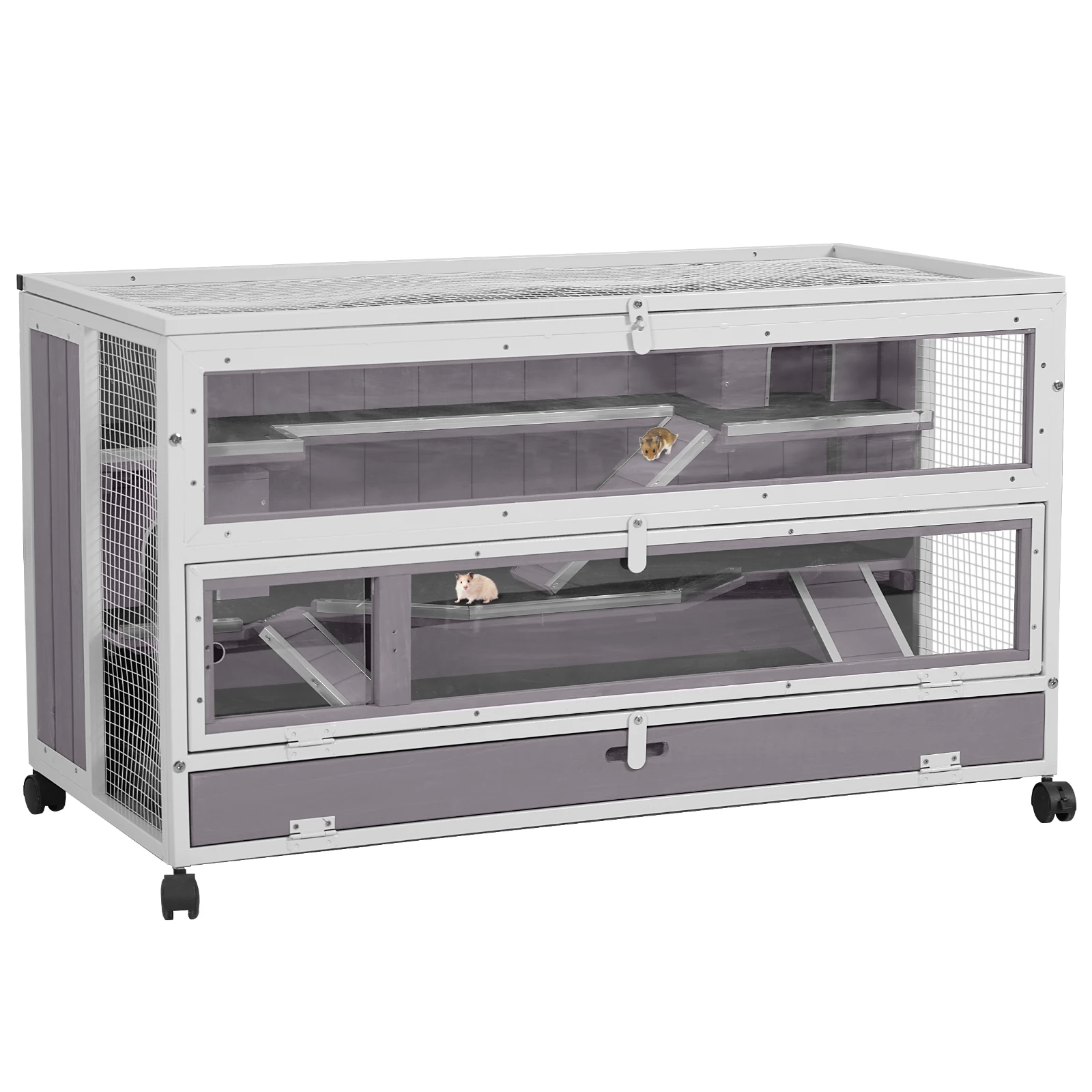 

Клетка для хомяка | Клетка для морских свинок с железной рамой (внутреннее пространство 11 футов2)