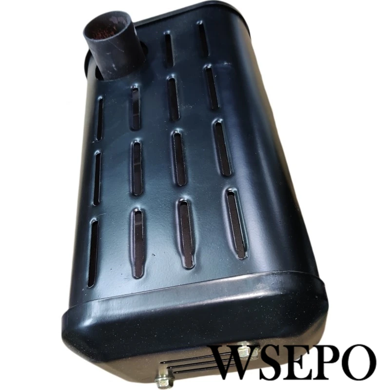 Top Quality! Muffler Assy Exhaust Pipe Assembly For 192F 192FA 12HP  Air Cooled Diesel Engine 7KW-8KW Generator Parts