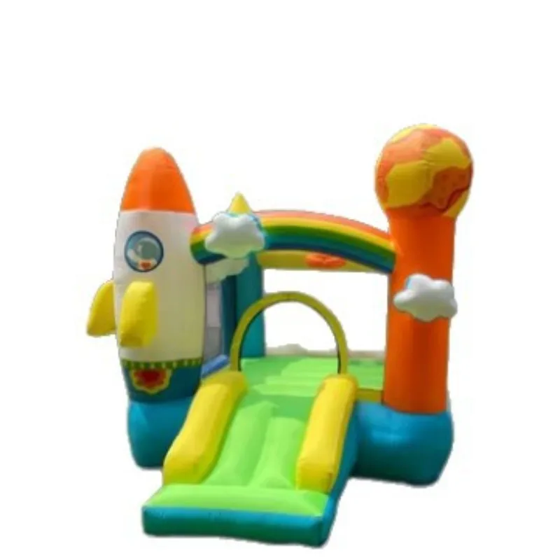 Castillo hinchable Jumping Di Cloud, cama de salto Rocket Planet