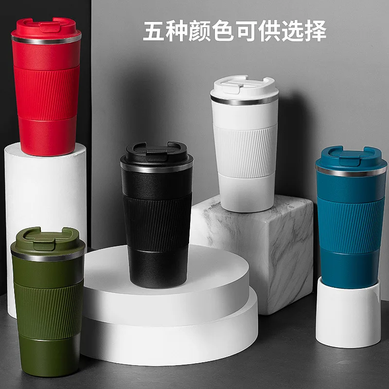 Travel Coffee Mug Stainless Steel Thermal Mug Leakproof Car Tumbler Vacuum Flasks Portable Insulated Bottles