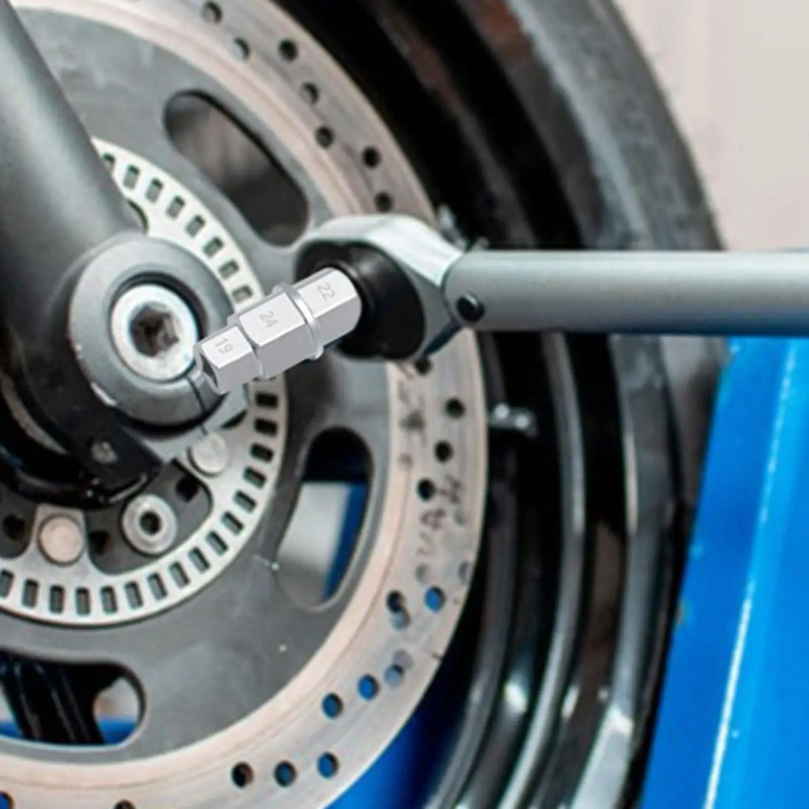 

Motorbike Spindle Key Wrench Removal Tool for Motorcycle Easily Install