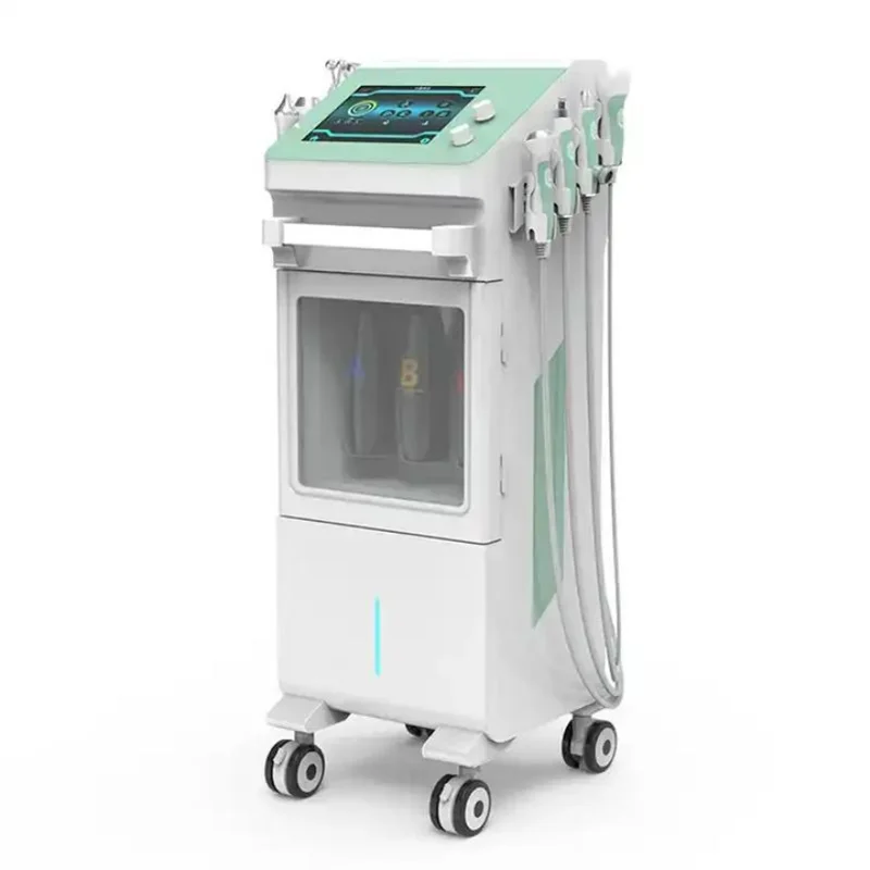 9 In 1 Hydra Dermabrasie Machine Zuurstof Bubble Diepe Reiniging Ultrasone Gezicht Tillen Huid Aanscherping Gezichtsverzorging Schoonheidsapparaat