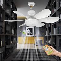 Dropshipping Remote Control Lighting Led Lamp Ceiling Fan E27 Converter Base, Smart Silent Ceiling Fan, Bedroom Living Room