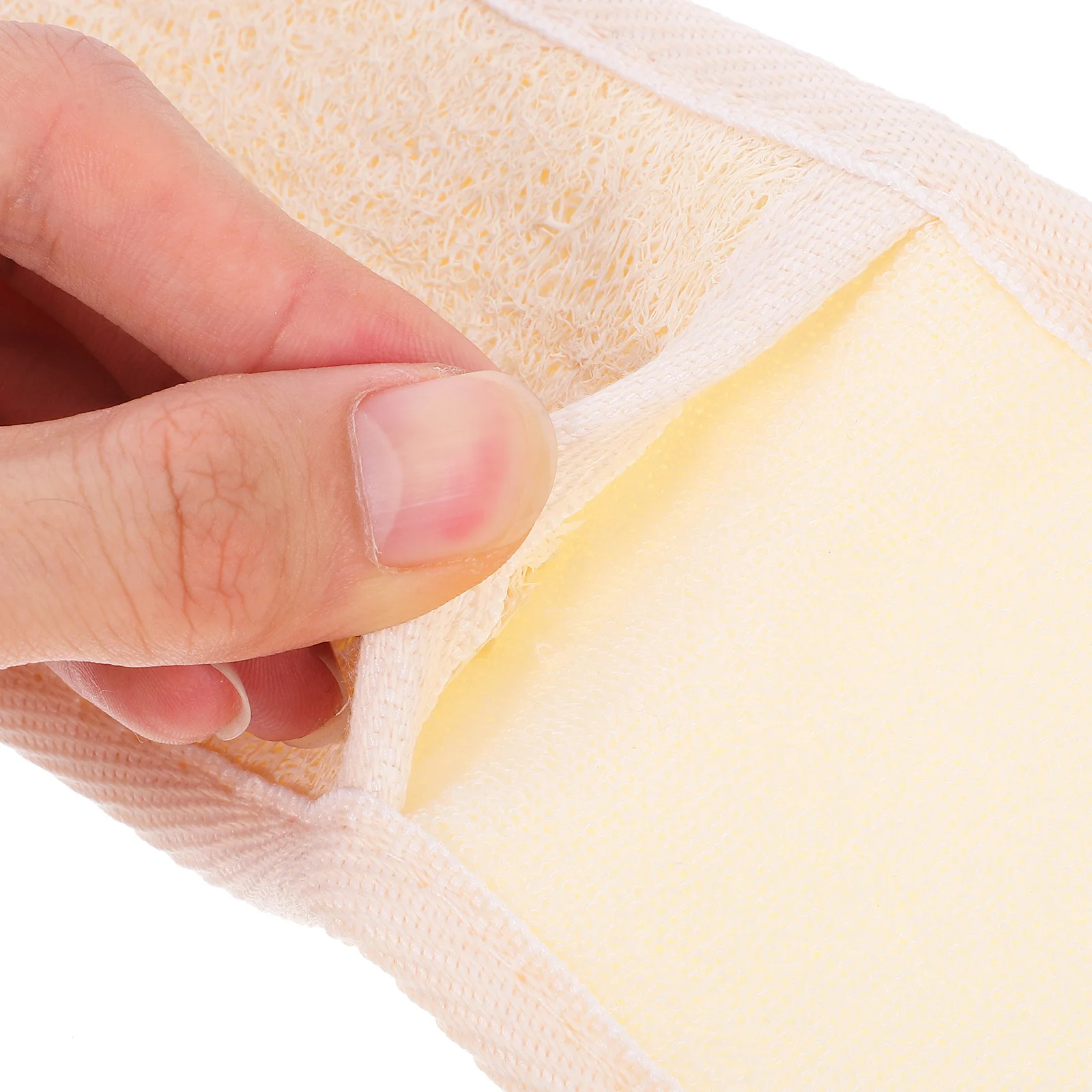 

1Set Bath Scrubber Set Soft Loofah Exfoliating Back Scrubber Showering Towel Body Scrub Supplies Exfoliating Towels