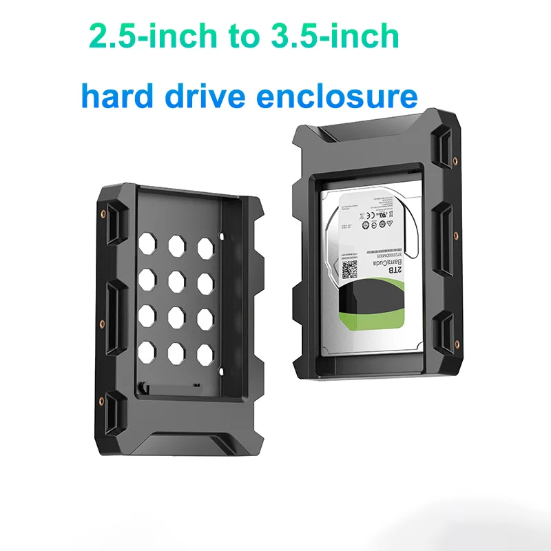 

Кронштейн-адаптер для крепления 2.5-дюймового SATA SSD/HDD на 3.5-дюймовую планку для ПК, док-станция для жесткого диска
