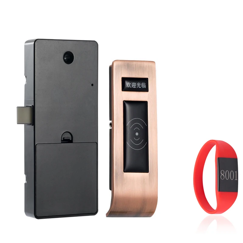 Long sauna shower lock