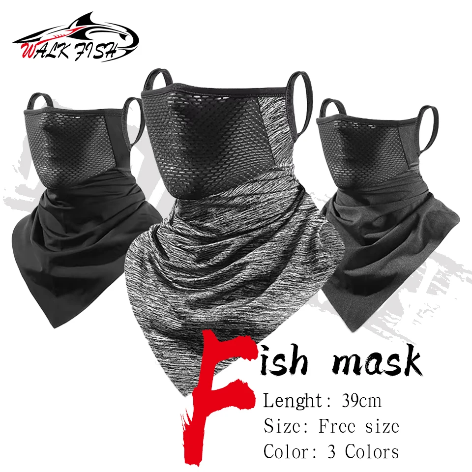WALK FISH Máscara de pesca UV transpirable con protección solar - imagen 2