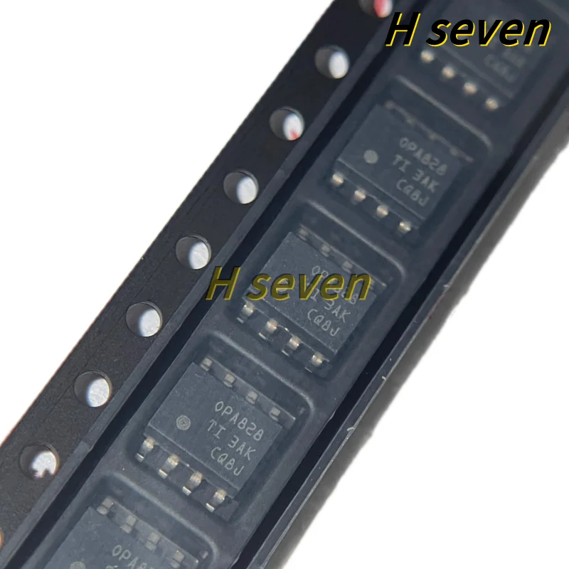 

5 шт./лот, новый оригинальный OPA828ID OPA828IDR, высокоскоростной малошумящий одиночный операционный усилитель, патч SOIC-8