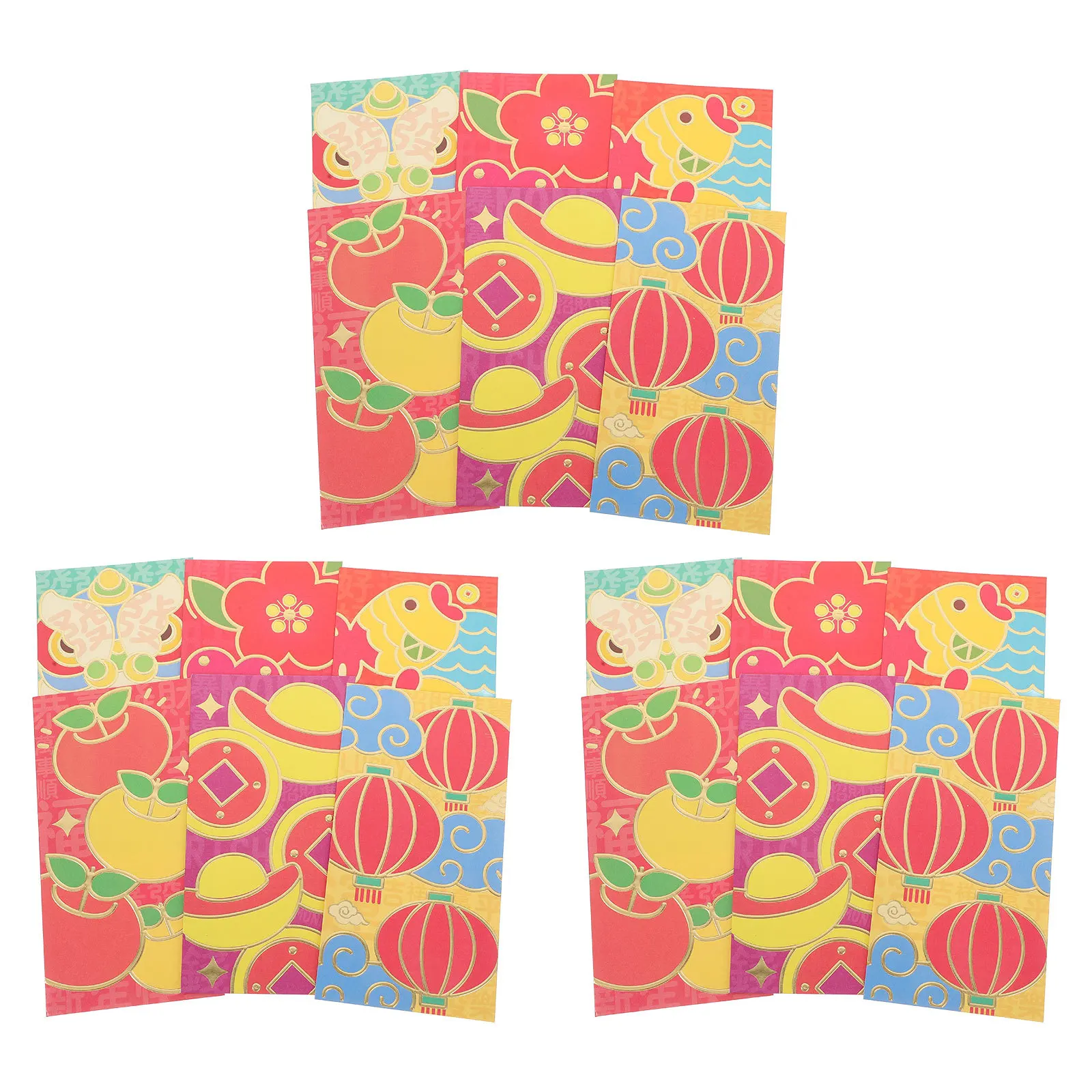 

18 шт. красных конвертов с милым змеиным дизайном, денежные мешочки на Китайский Новый год, праздничные держатели для денег, подарочные пакеты для вечеринок, лунные праздники, хунбао