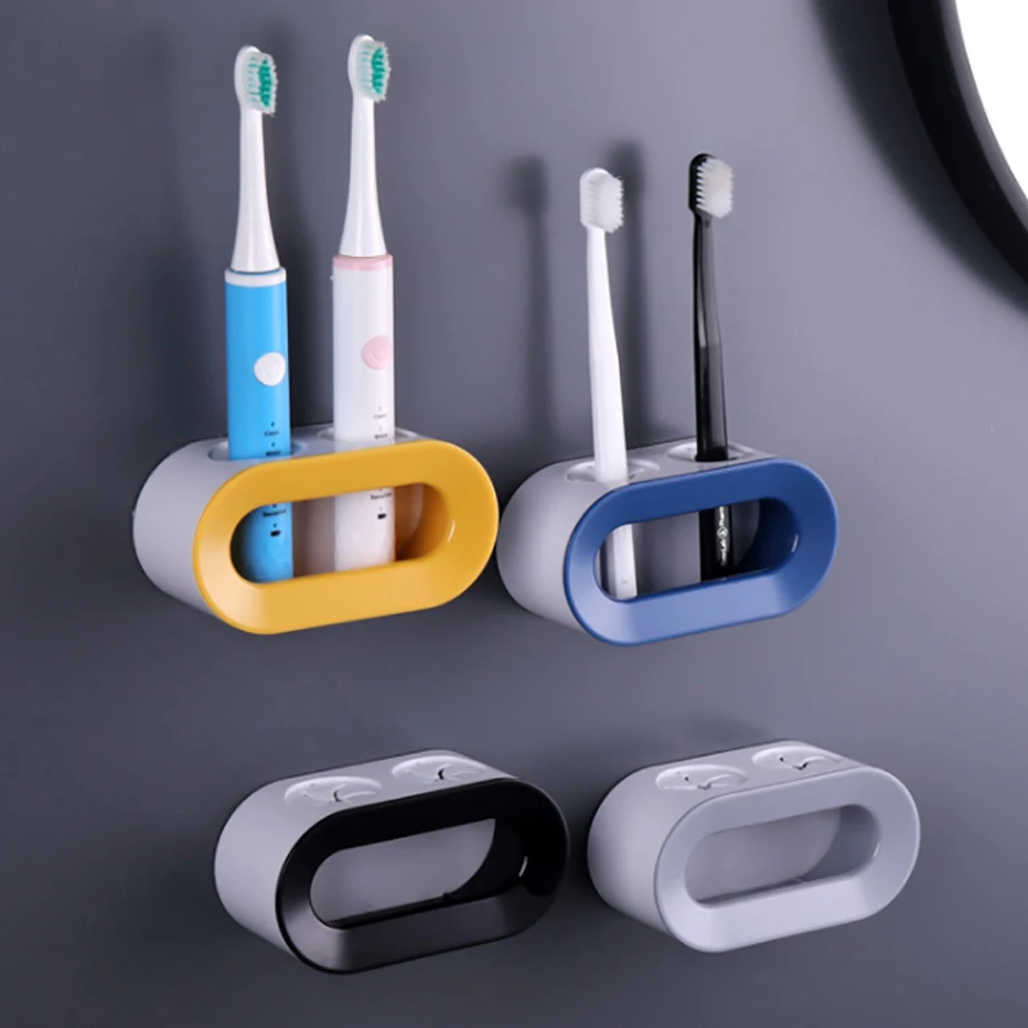 Porte-Brosse à Dents électrique Mural pour Salle de Bain, Support de Rangement Autocollant pour Brosse à Dents | Leroy Merlin Porte-Brosse à Dents électrique Mural pour Salle de Bain, Support de Rangement Autocollant pour Brosse à Dents | Leroy Merlin