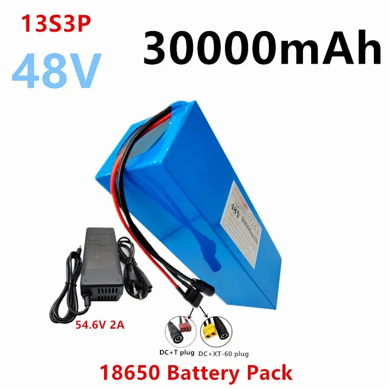 

13S3P 48V 30Ah 18650 Rechargeable Li-ion Battery Pack Intelligent BMS Protection Board