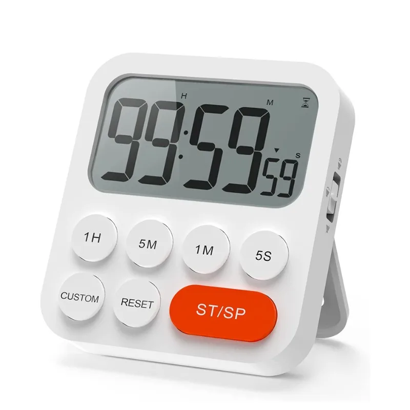 

New Kitchen Timer for Cooking Magnetic Count Up or Countdown Timer Clock with Large LCD Display and Loud Digital Timer