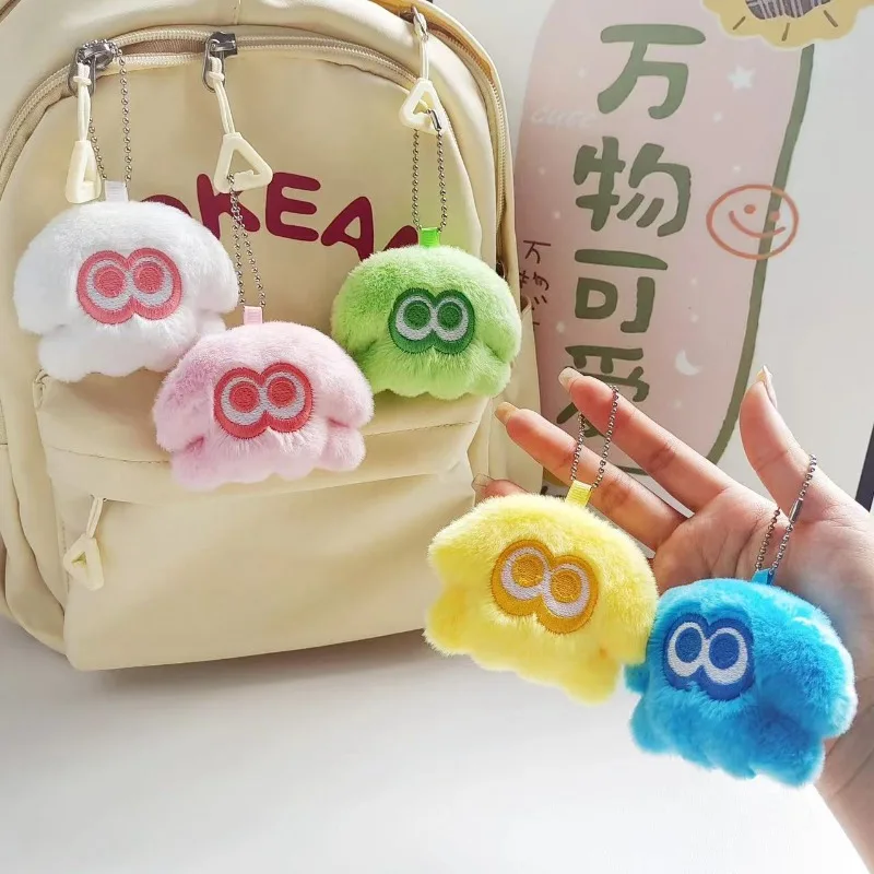 

Кавайный осьминог, плюшевые игрушки, брелок, красочные плюшевые куклы-осьминоги, мягкий кулон, милые морские животные, подвеска в виде медузы, плюшевые игрушки