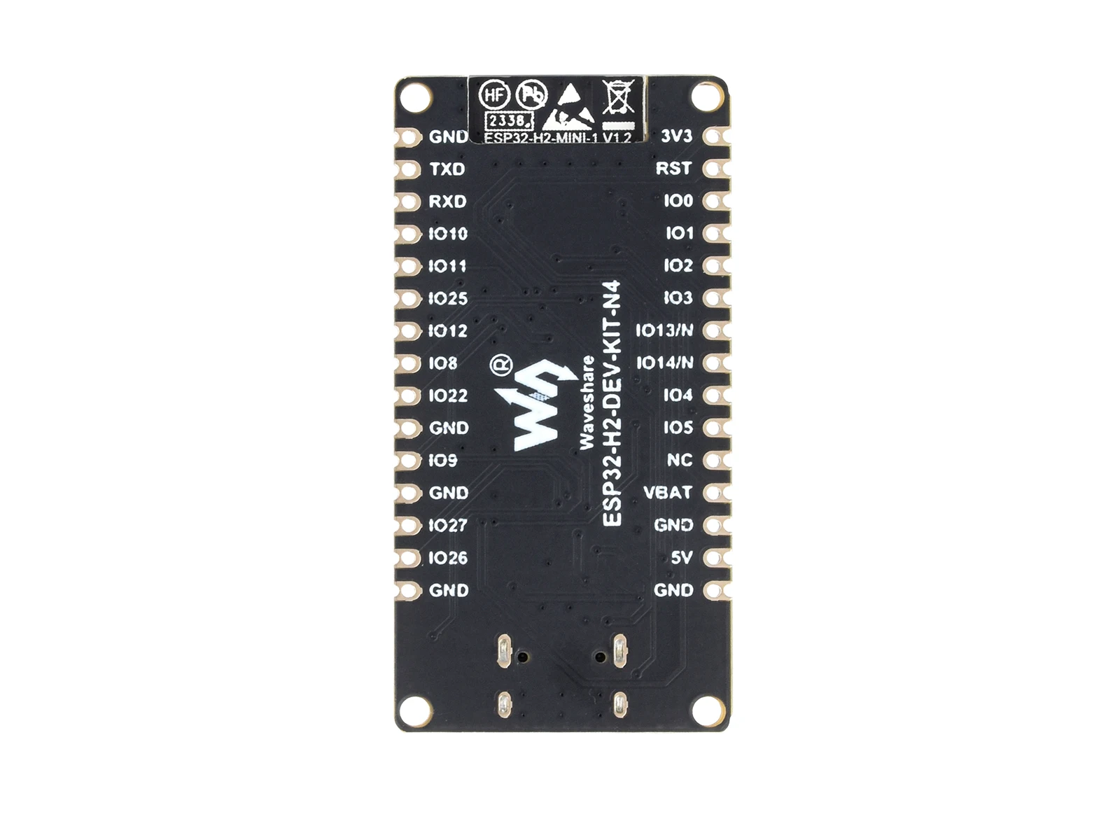 Imagem -04 - Microcontrolador Processador de 96mhz Esp32-h2-mini1-n4 Módulo Construído em 4mb Flash Suporta Ble Zigbee Thread Wireless co Esp32-h2