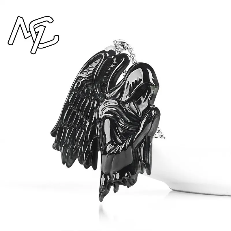 S925 Silver Natural Real Emerald Black Chicken Color Night Angel Pendant Necklace Jewelry Fashion Charm Certificate Gift view 3