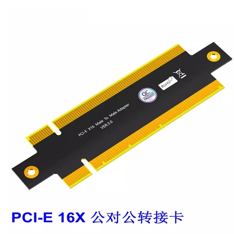 

PCI-E 3.0 16X Male to Male Female to Female Adapter Card PCIE Graphics Card Extension Cable
