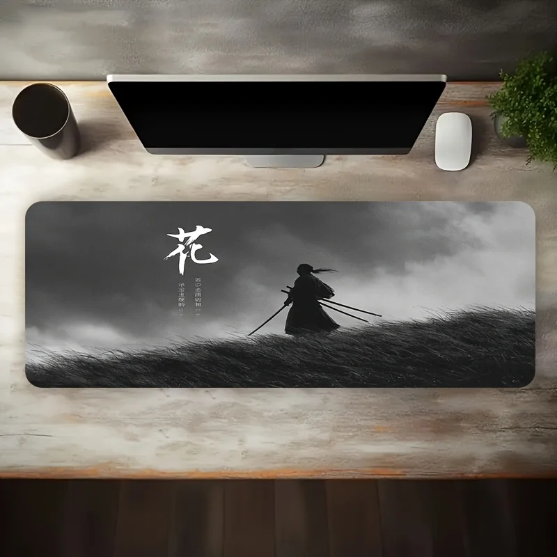 Airplane Dissection Diagram Gaming Mouse Pad Non-Slip Extended Desk Mat for Gaming Office Home Laptop Keyboard and Desktop Decor