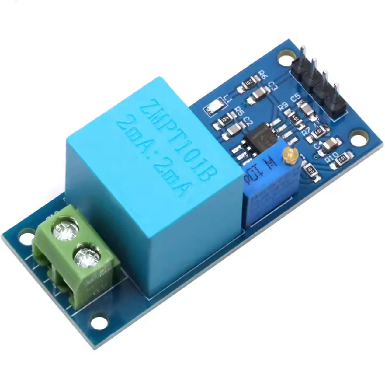 ZMPT101B Unidirectional AC output voltage sensor of active single-phase voltage transformer module for Arduino Mega zmpt101b 2mA