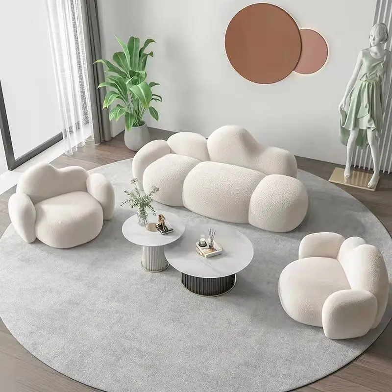 

Modern Design Set Furniture Living Room Sofa Kids' Sofas Comfortable Cloud Sofa