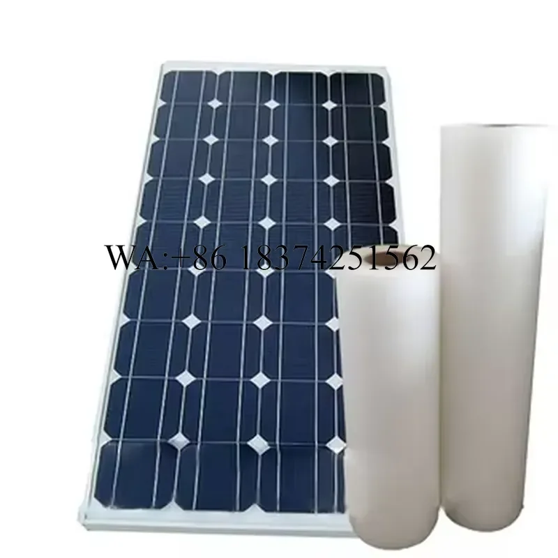 Wmwmnu for Solar Panel EVA Film Encapsulation Solar Cells Glue Film Thickness 0.4mm Width 540mm 680mm 810mm 1000mm Free