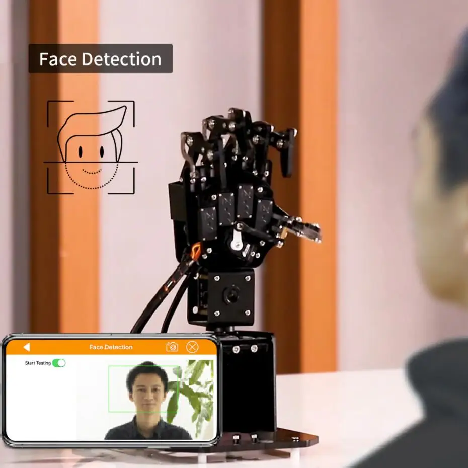 NEW Bionic Robotic Gripper UHandPi AI Recognition Manipulator Robotic Learning Kit Left/Right Hand Available